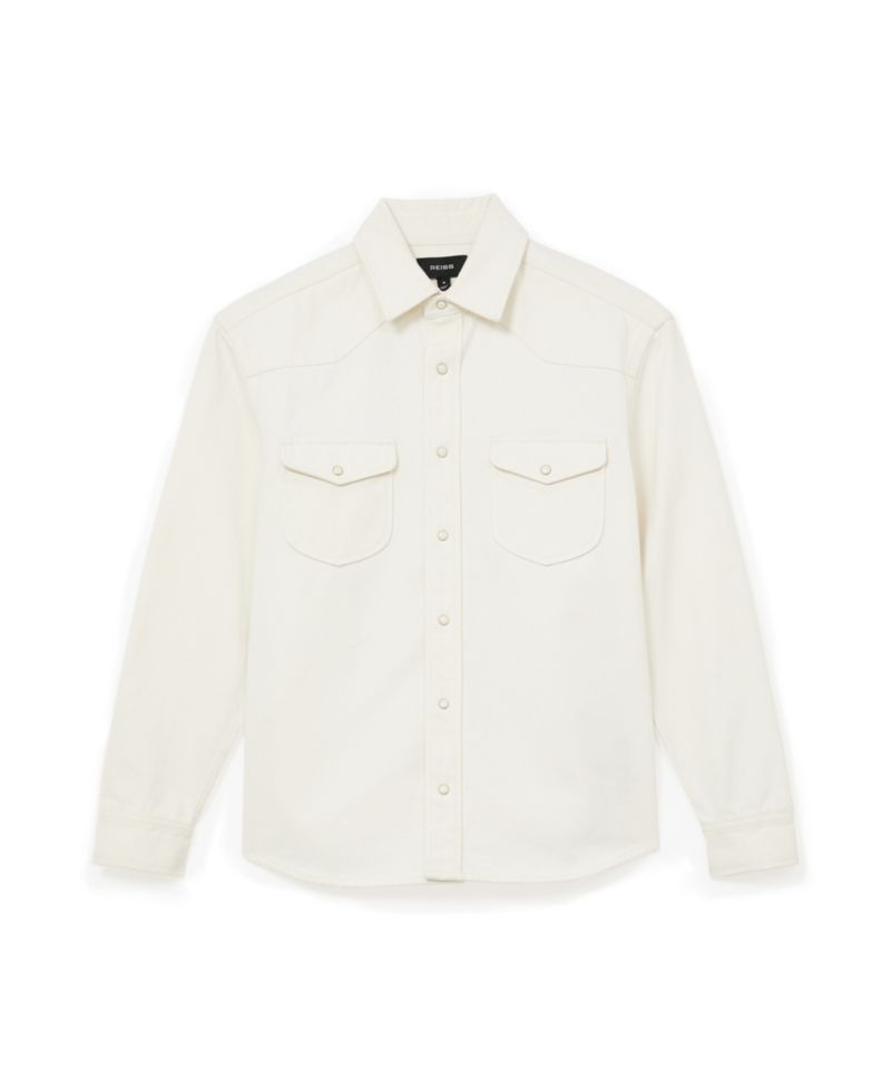 Men's Finley Denim Western Overshirt
