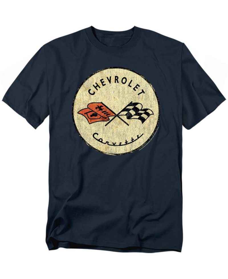 Men's Chevrolet Old Vette T-Shirt Navy