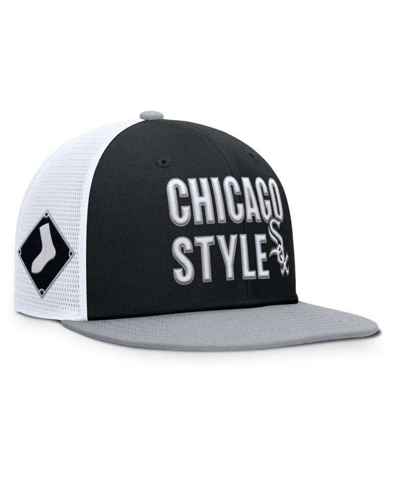 Men's Black Chicago White Sox Pro Trucker Snapback Hat