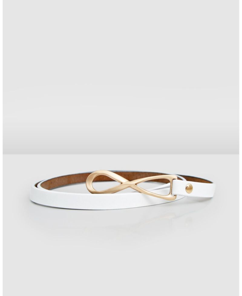 London Mood Leather Tie Belt