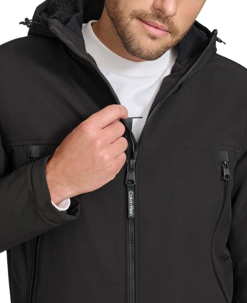 Men's Sherpa Lined Infinite Stretch Soft Shell Jacket