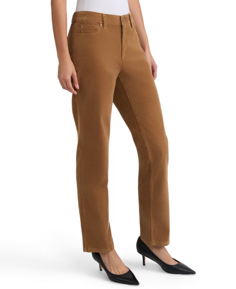 Petite Lexington Corduroy Straight Pants