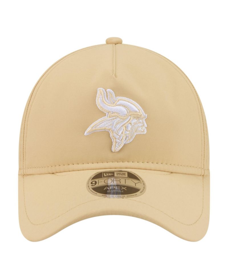 Men's Tan Minnesota Vikings Apex 9FORTY Adjustable Hat