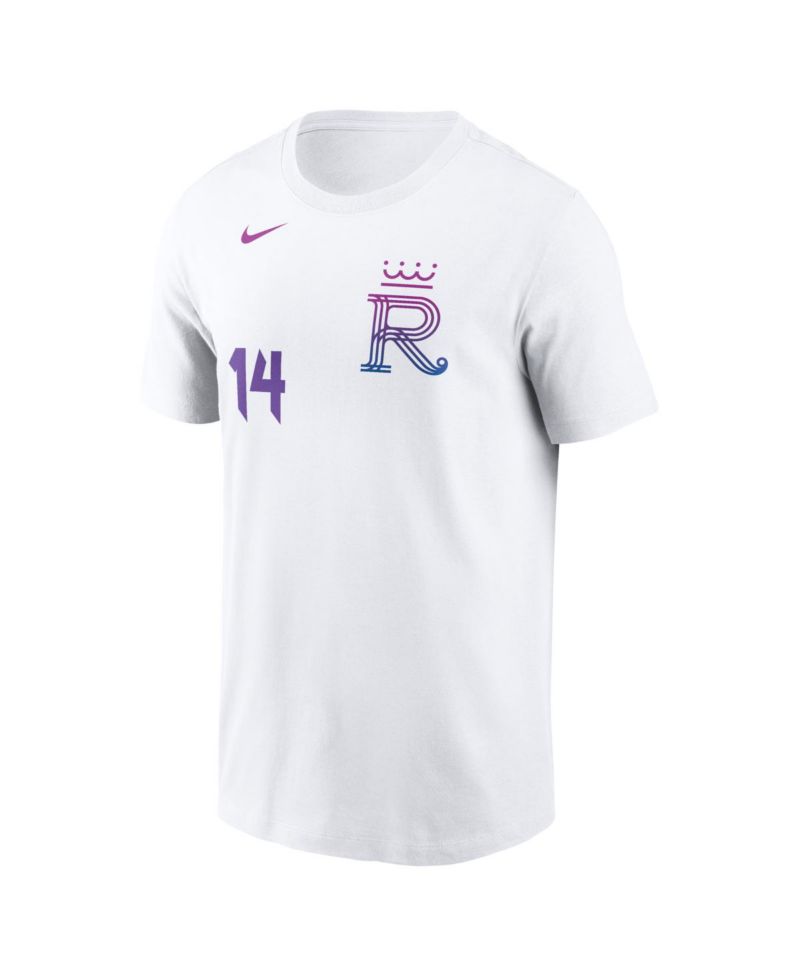 Men's Jac Caglianone White Kansas City Royals 2026 City Connect Name & Number T-Shirt