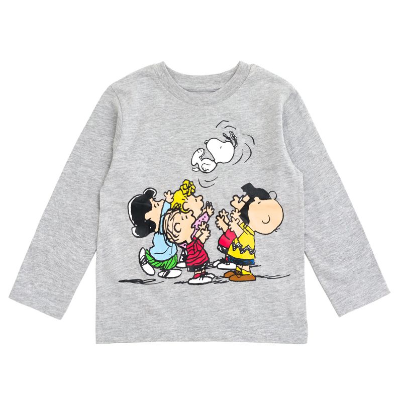 Toddler Boys Woodstock 2 Pack Long Sleeve T-Shirts