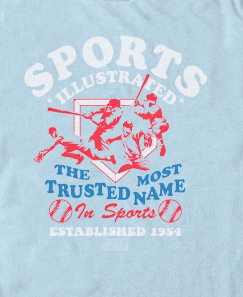 Men's Sports Illustrated Baseball Graphic T-Shirt