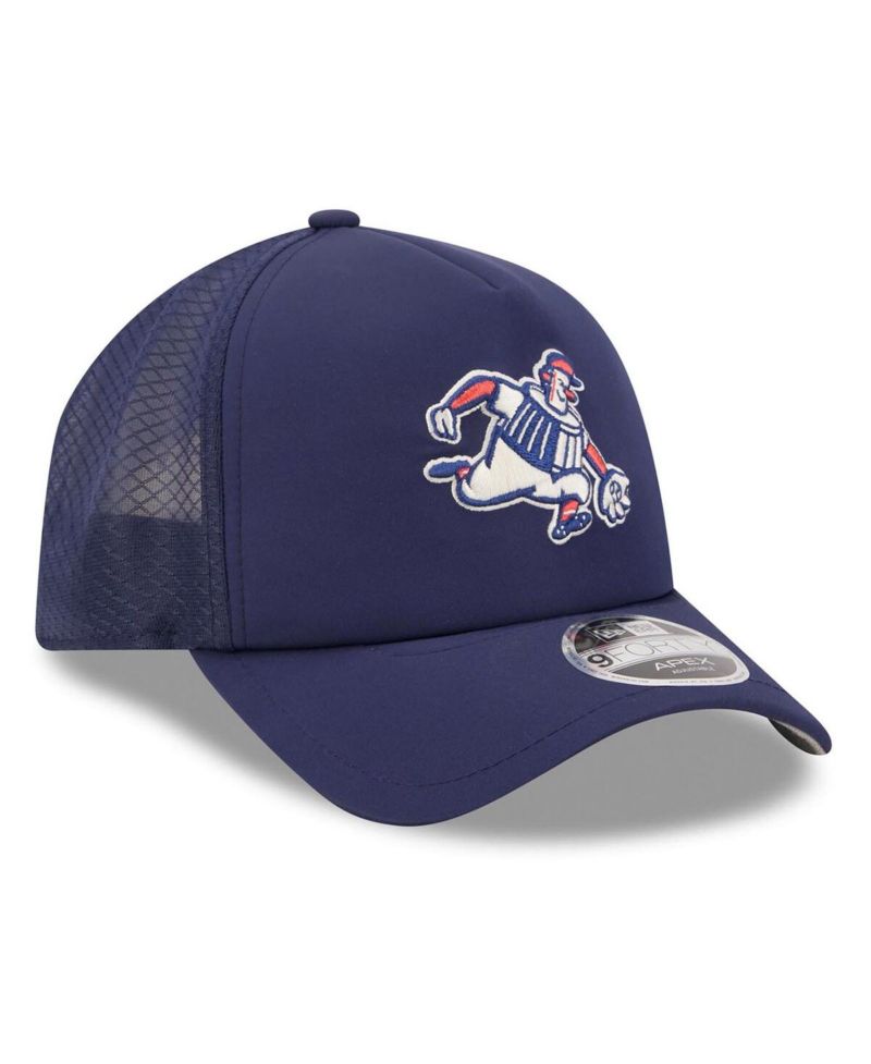 Men's Navy Milwaukee Brewers 2026 City Connect Apex 9FORTY Adjustable Hat