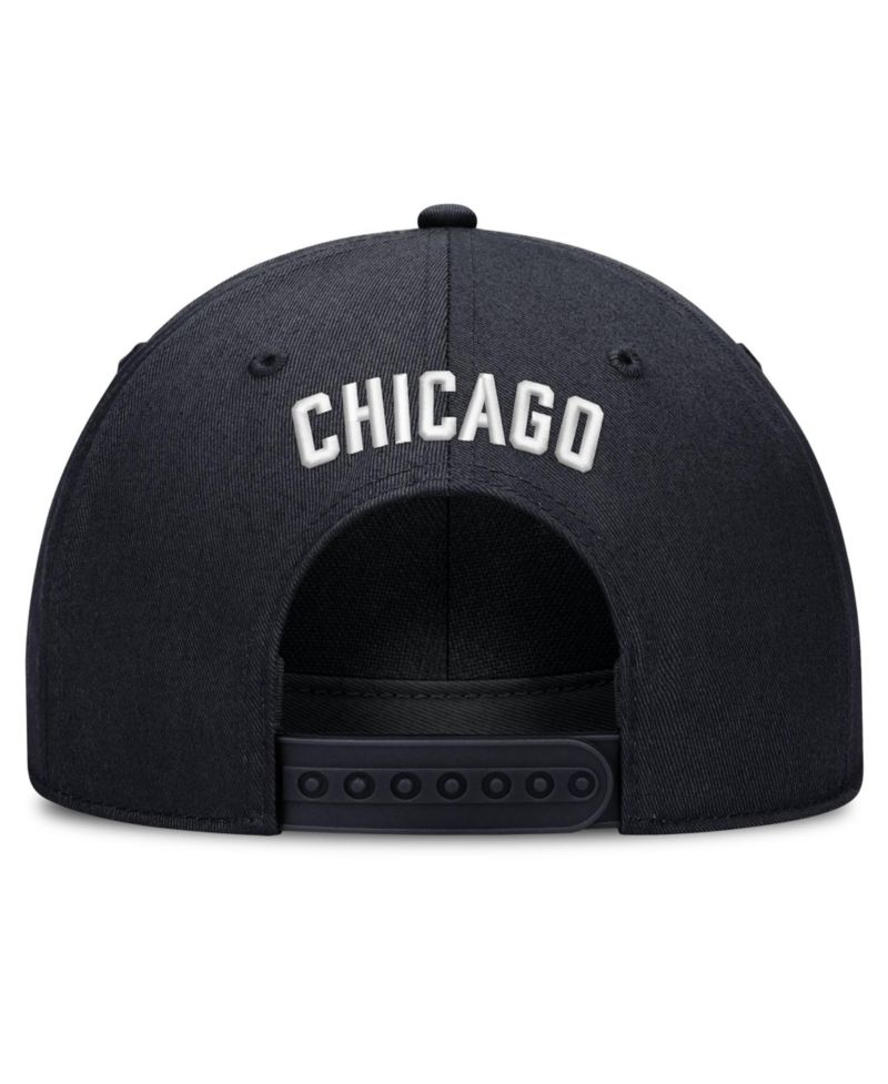 Men's Navy Chicago White Sox Cooperstown Rise Adjustable Hat