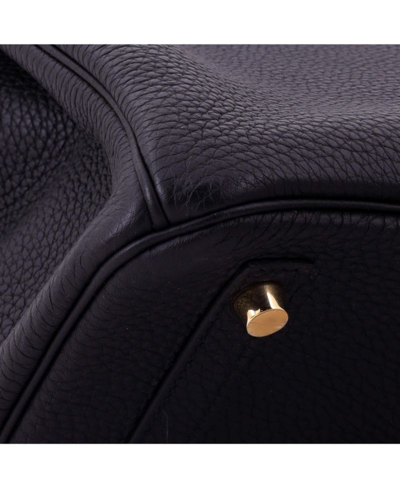 Birkin 30 Handbag Black Togo with Gold Hardware