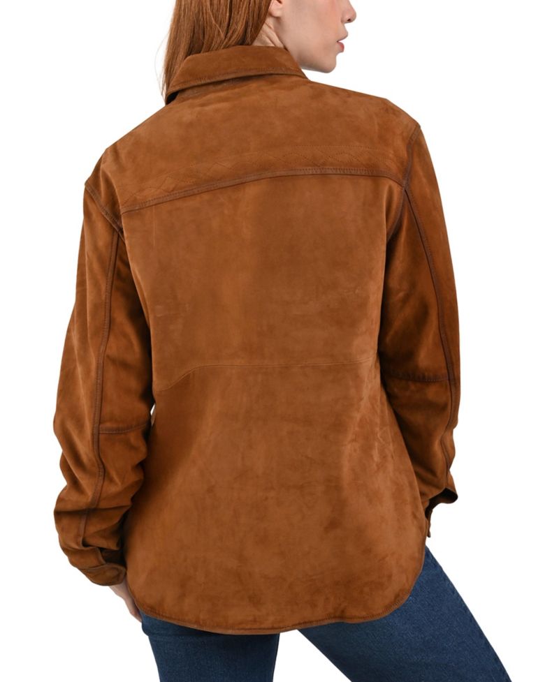 Women's Goat Suede Jacket