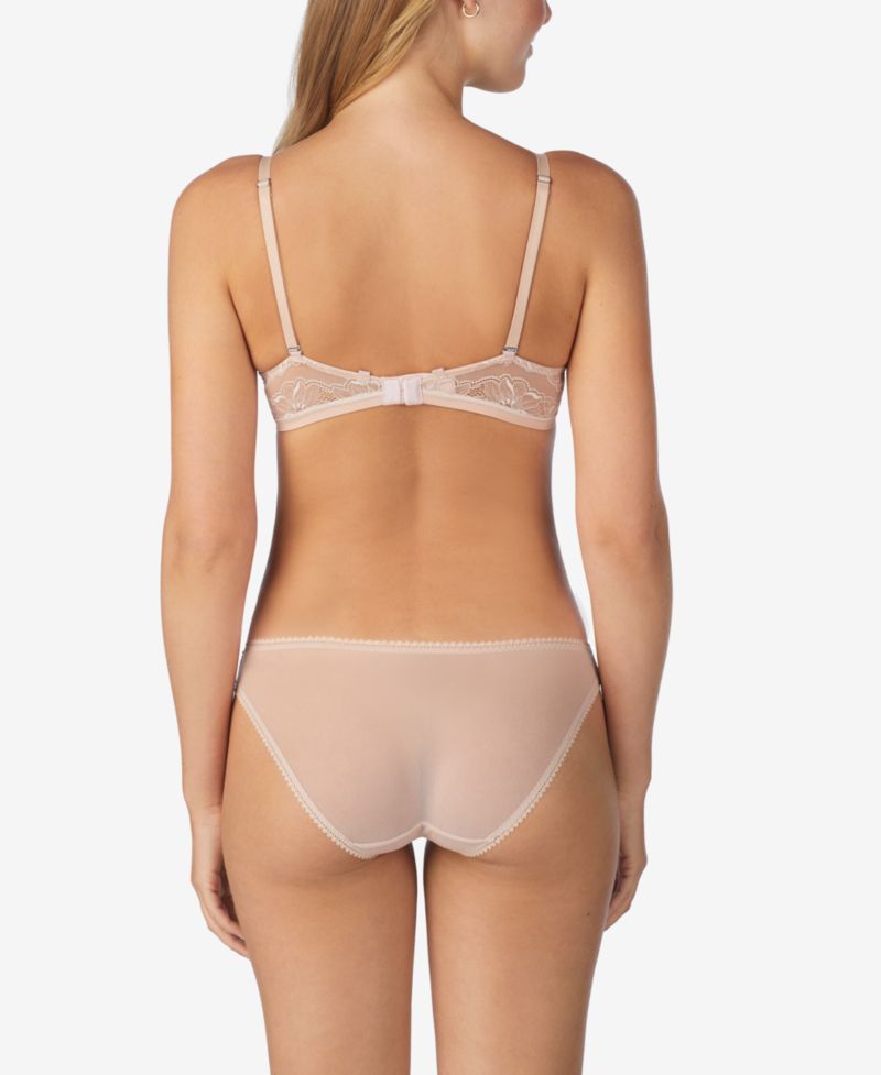Women's Sleek Micro Push Up Bra with Lace G9200