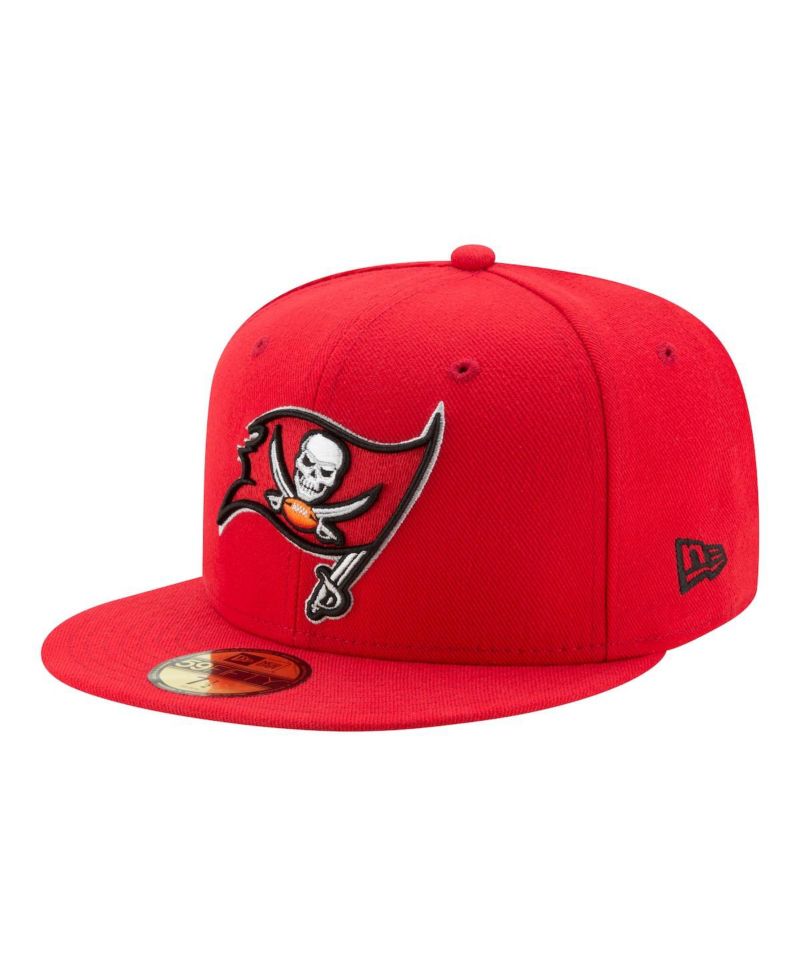 Men's Red Tampa Bay Buccaneers 59FIFTY Fitted Hat