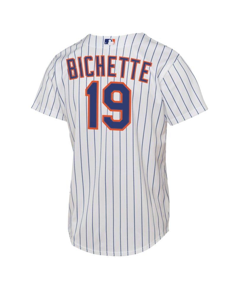 Big Boys and Girls Bo Bichette White New York Mets Home Baseline Jersey