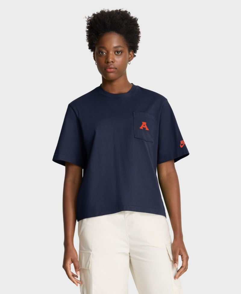 Women's Auburn Tigers Legacy Boxy Short-Sleeve T-Shirt