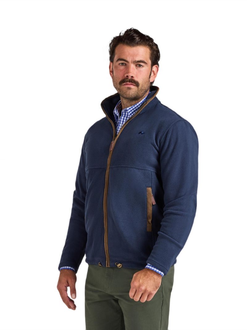 Men's Fleece Zip Through Jacket