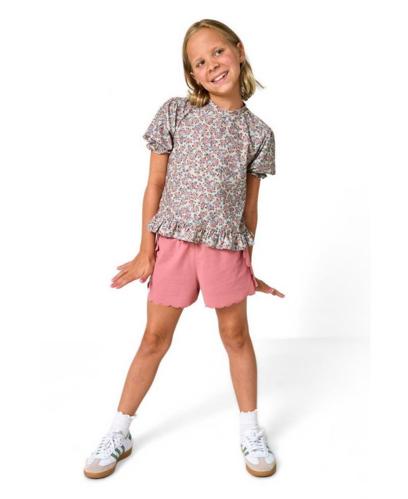 Girls' 2-16 Ruffle Tee