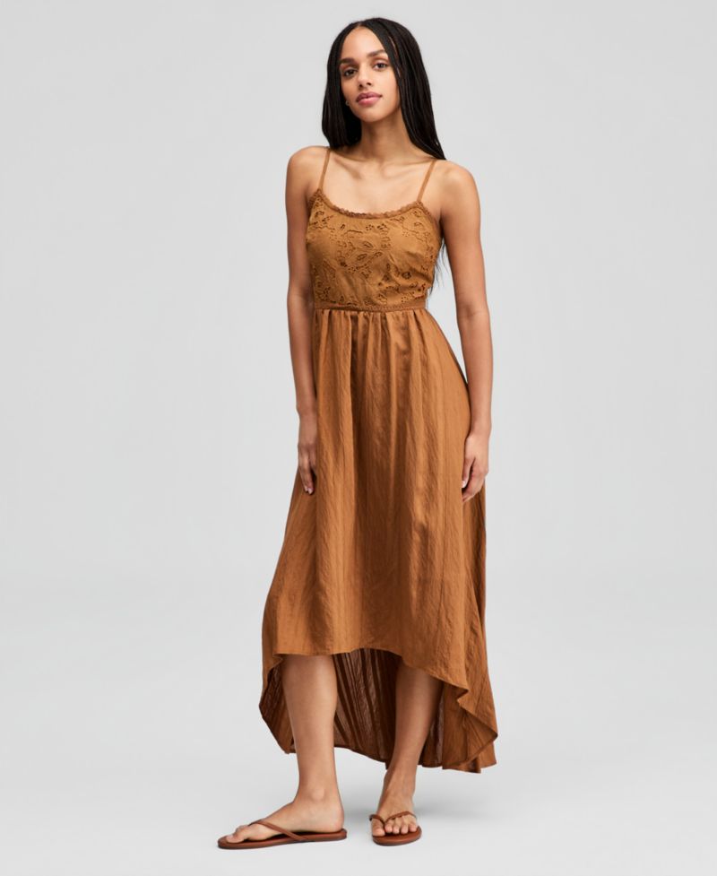 Women's Empire-Waist High-Low Dress