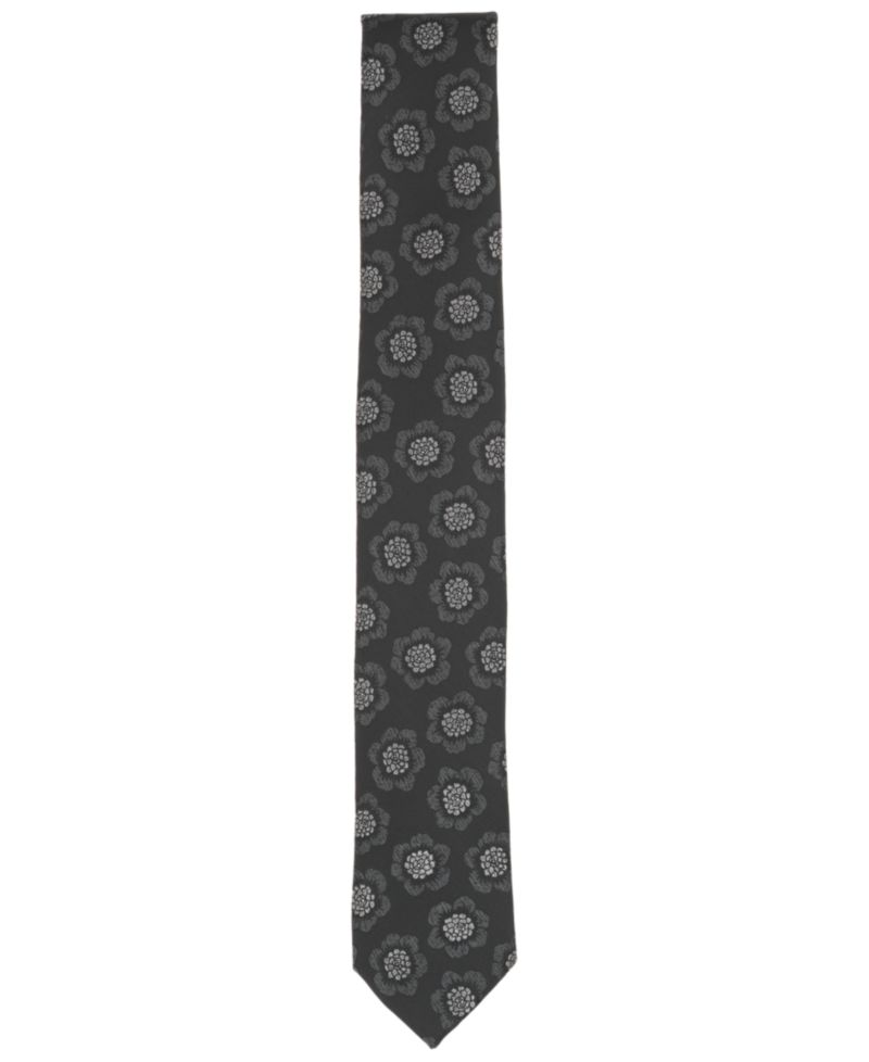 Men's Remi Floral Skinny Tie