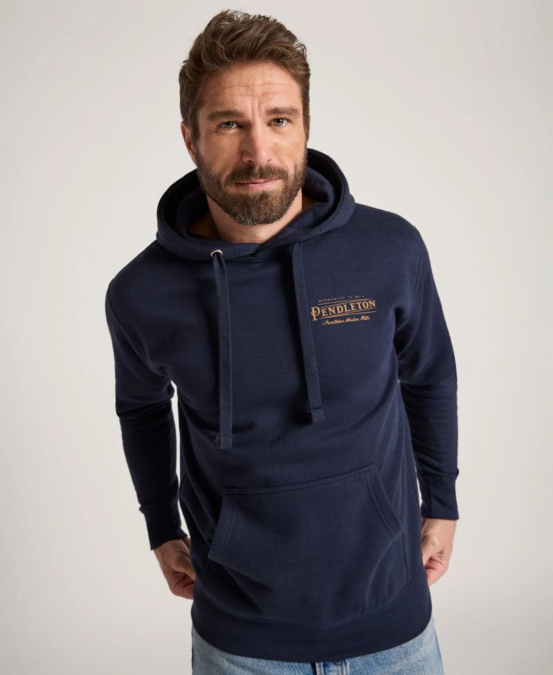 Men's Heritage Long-Sleeve Logo Graphic Hoodie