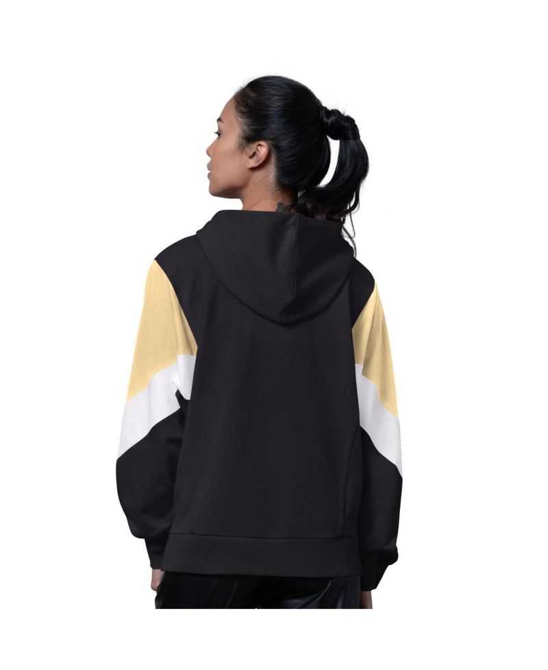 Women's Black New Orleans Saints Scrimmage Hoodie