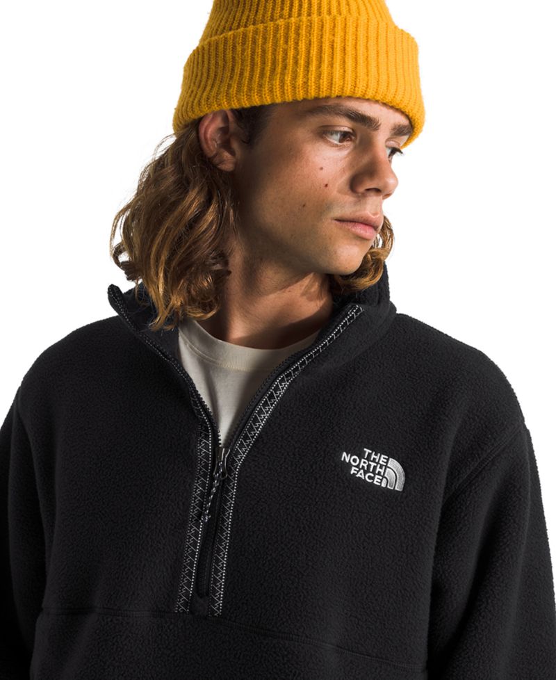 Men's Fleeski Relaxed-Fit Quarter-Zip Fleece Pullover