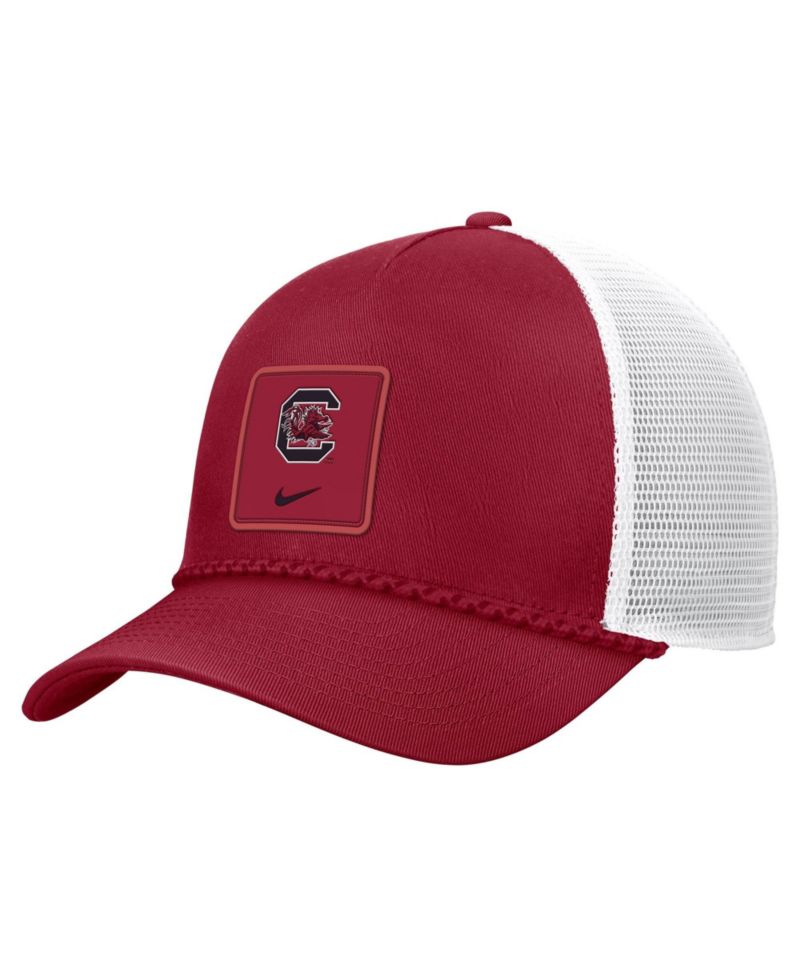 Men's Garnet South Carolina Gamecocks 2026 On-Field Rope Adjustable Trucker Hat
