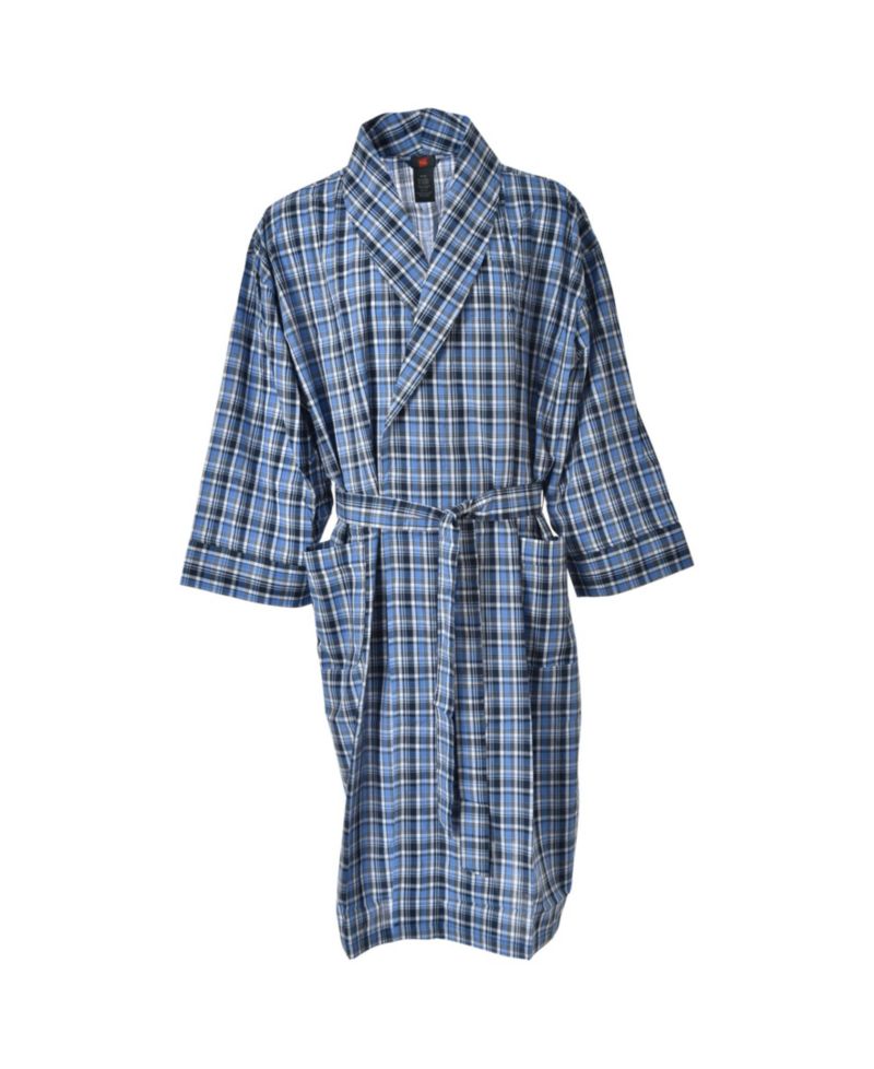 Men's Big and Tall Woven Shawl Robe