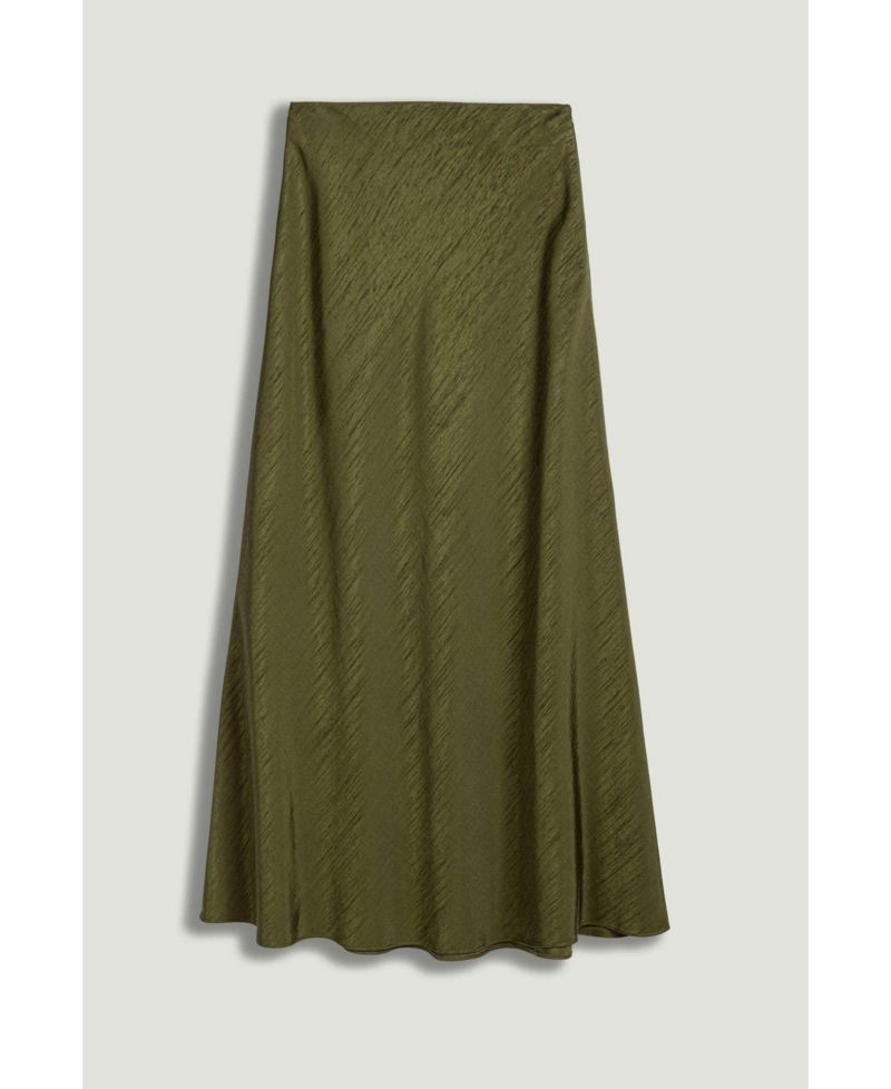 Women's Flared Midi Skirt