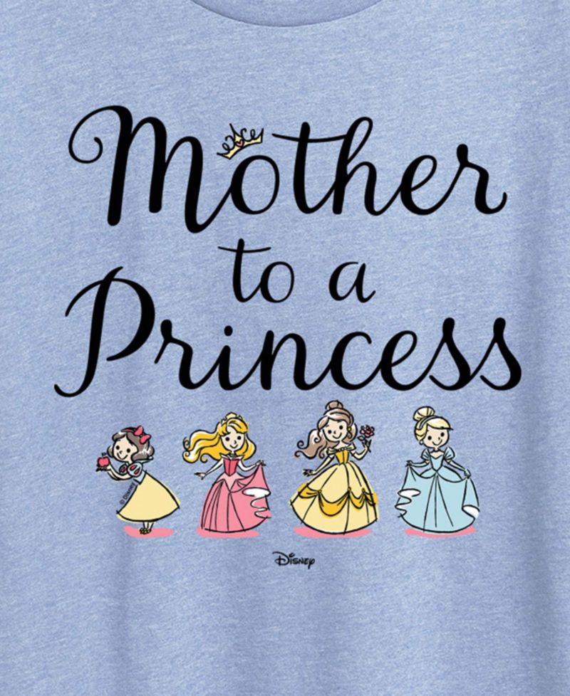 Plus Size Disney Princess Mother to Princess Short-Sleeve Graphic T-Shirt