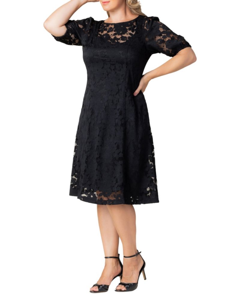 Plus Size Emma Lace Shift Dress