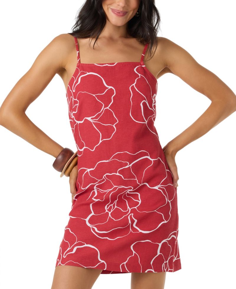 Women's Cecilia Square Neck Floral Dress