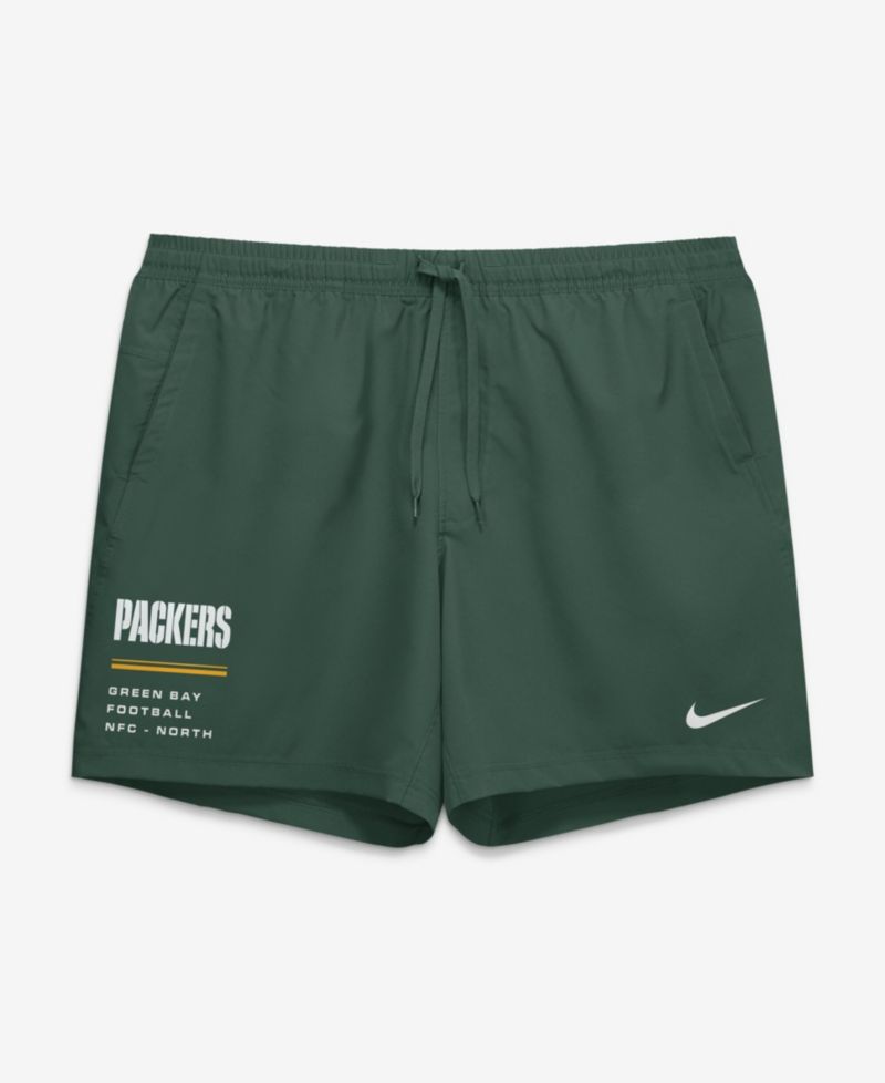 Men's Green Green Bay Packers Form Dri-FIT Shorts