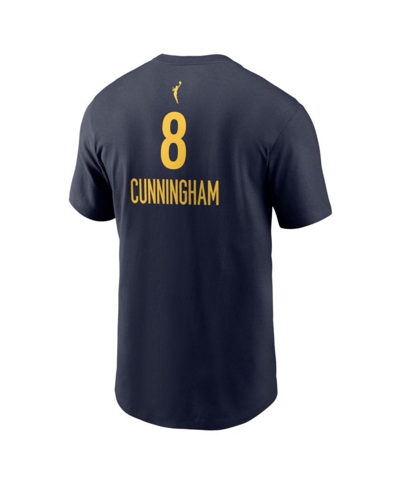 Men's Sophie Cunningham Navy Indiana Fever Name & Number T-Shirt
