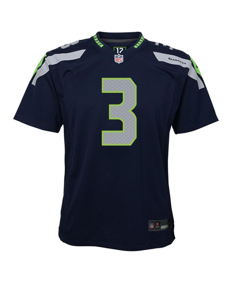 Big Boys and Girls Nick Emmanwori College Navy Seattle Seahawks Game Jersey