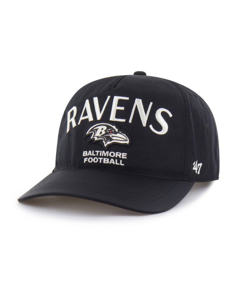 Men's Black Baltimore Ravens Modernia Hitch Adjustable Hat