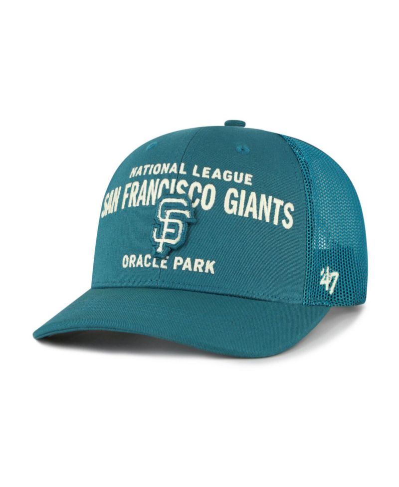 Men's Teal San Francisco Giants Contemporary Hitch Adjustable Trucker Hat