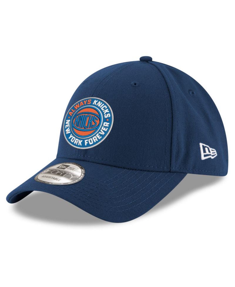 Big Boys and Girls Navy New York Knicks New York Forever Adjustable Hat