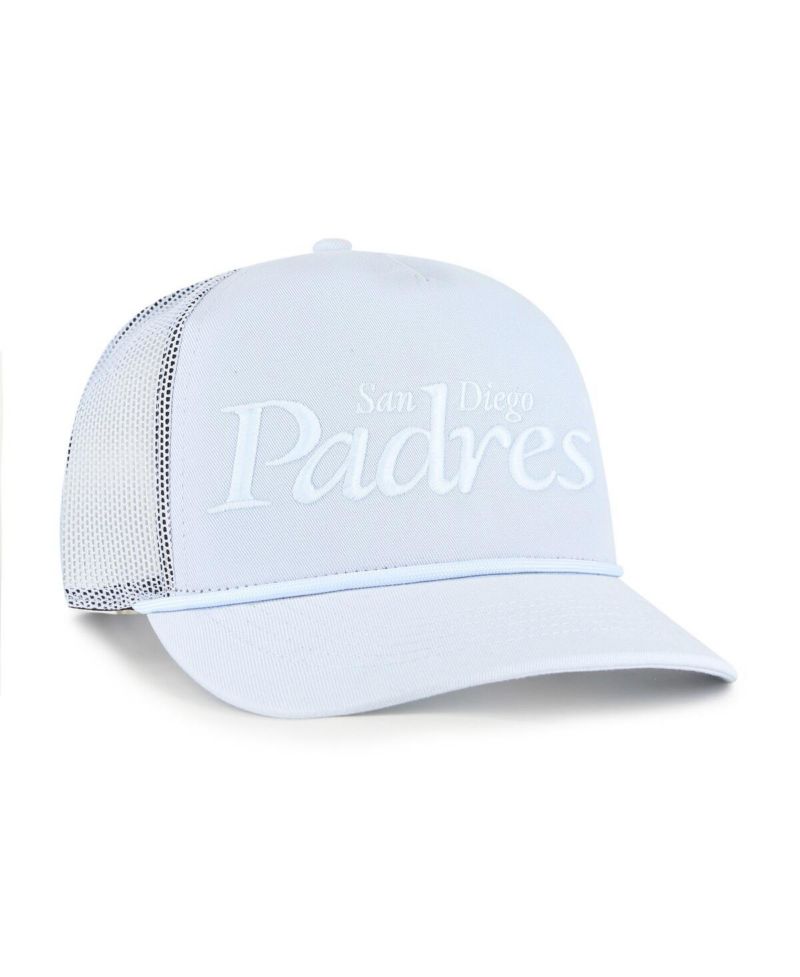 Men's Light Blue San Diego Padres Foundation Script Hitch Adjustable Trucker Hat