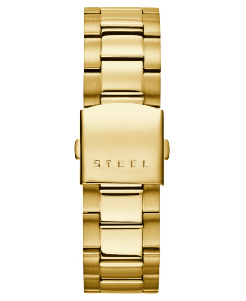Men's Chronograph Gold-Tone Stainless Steel Bracelet Watch 45mm