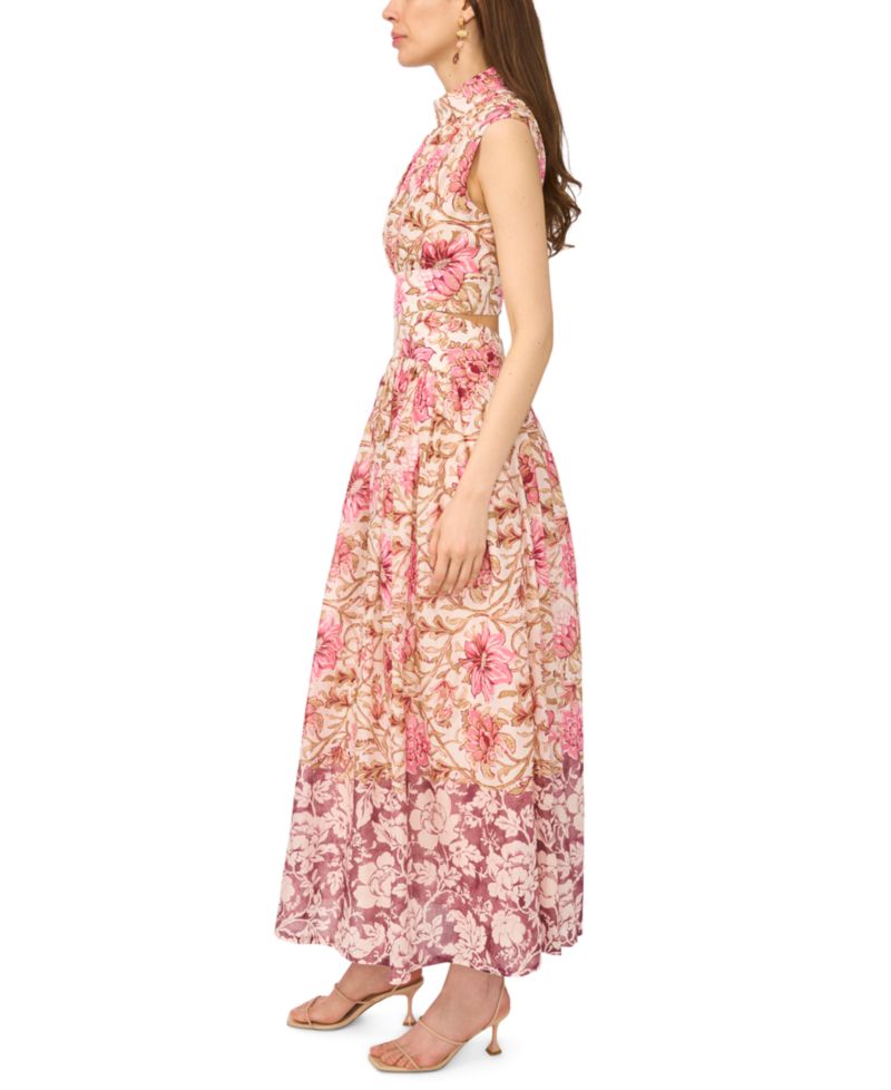 Women's Julianne Printed Cotton Maxi Dress