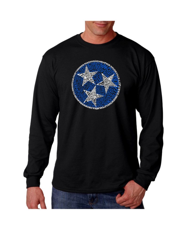 Men's Word Art - Tennessee Tristar Long Sleeve T-Shirt