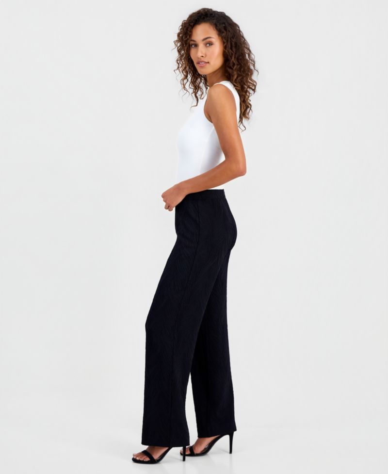 Women's Pull On Wide-Leg Pants