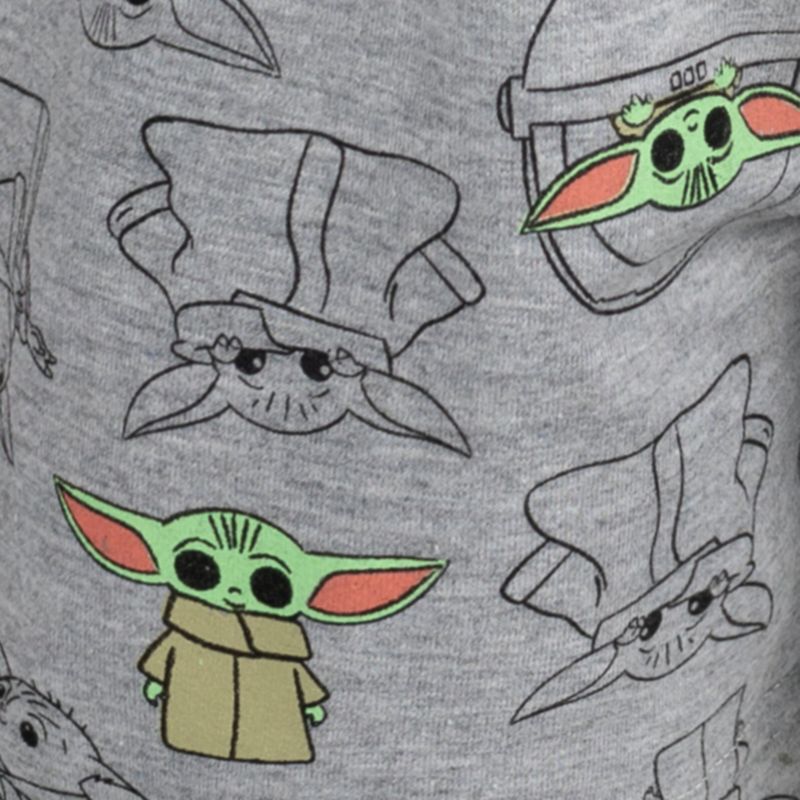 Star Wars The Mandalorian Grogu Boys' 2-Piece T-Shirt and Shorts Set
