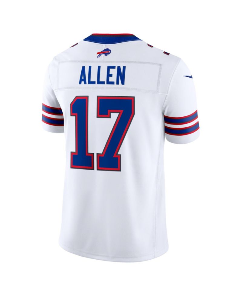 Men's Josh Allen White Buffalo Bills Vapor F.U.S.E. Stitched Limited Jersey