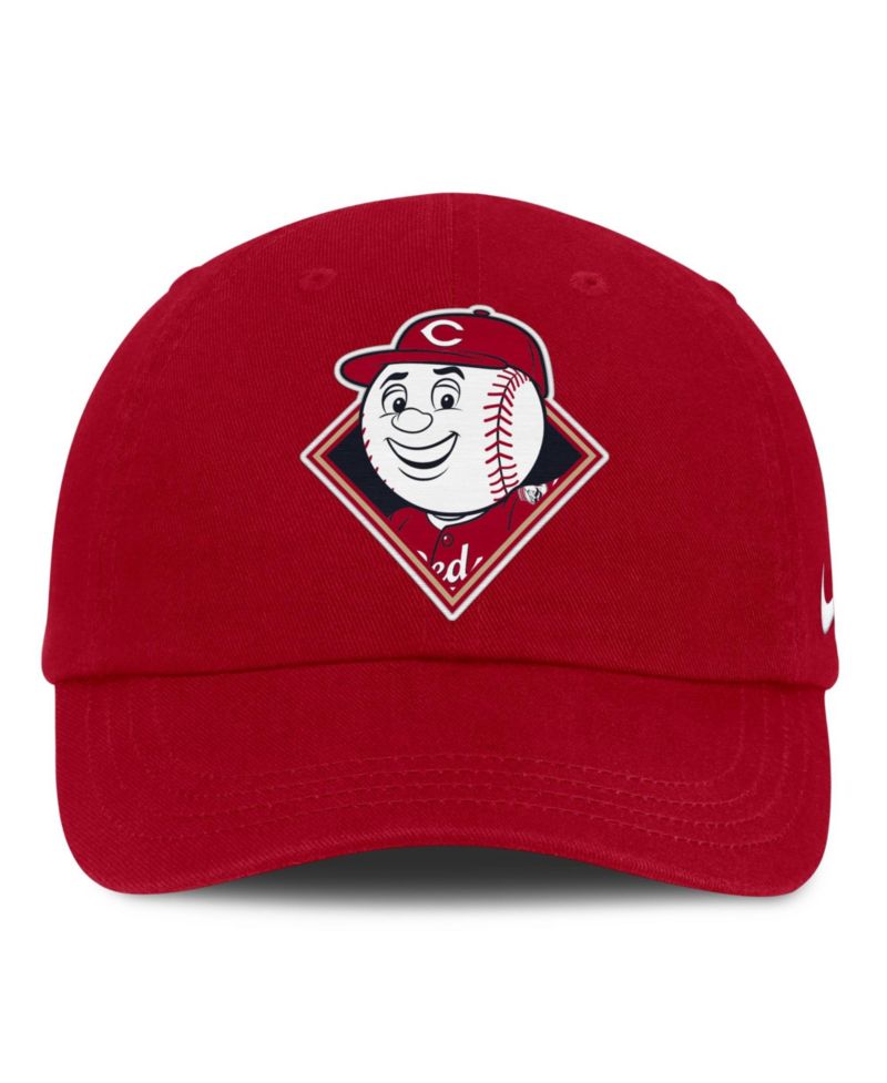 Baby Boys and Girls Red Cincinnati Reds Mascot Club Flex Hat