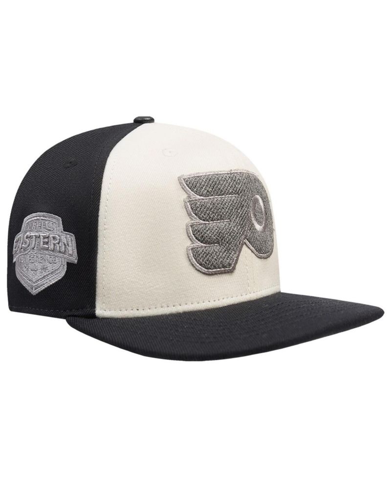 Men's Cream Philadelphia Flyers French Terry Snapback Hat