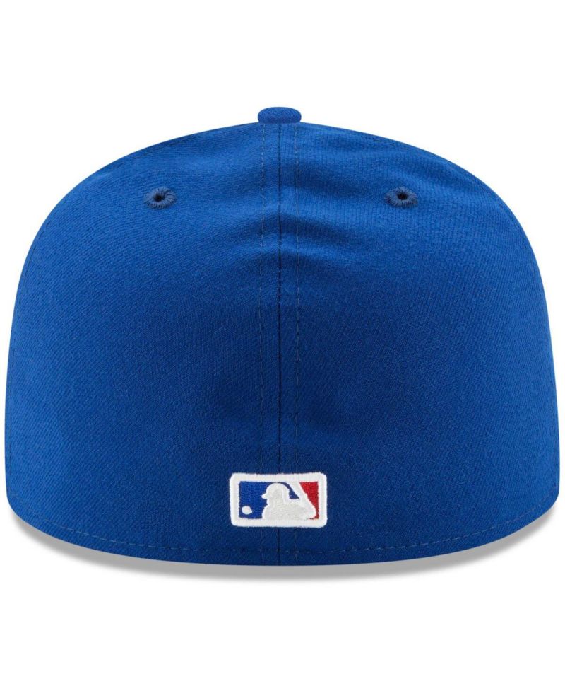 Men's White, Royal Atlanta Braves Cooperstown Collection 59FIFTY Fitted Hat