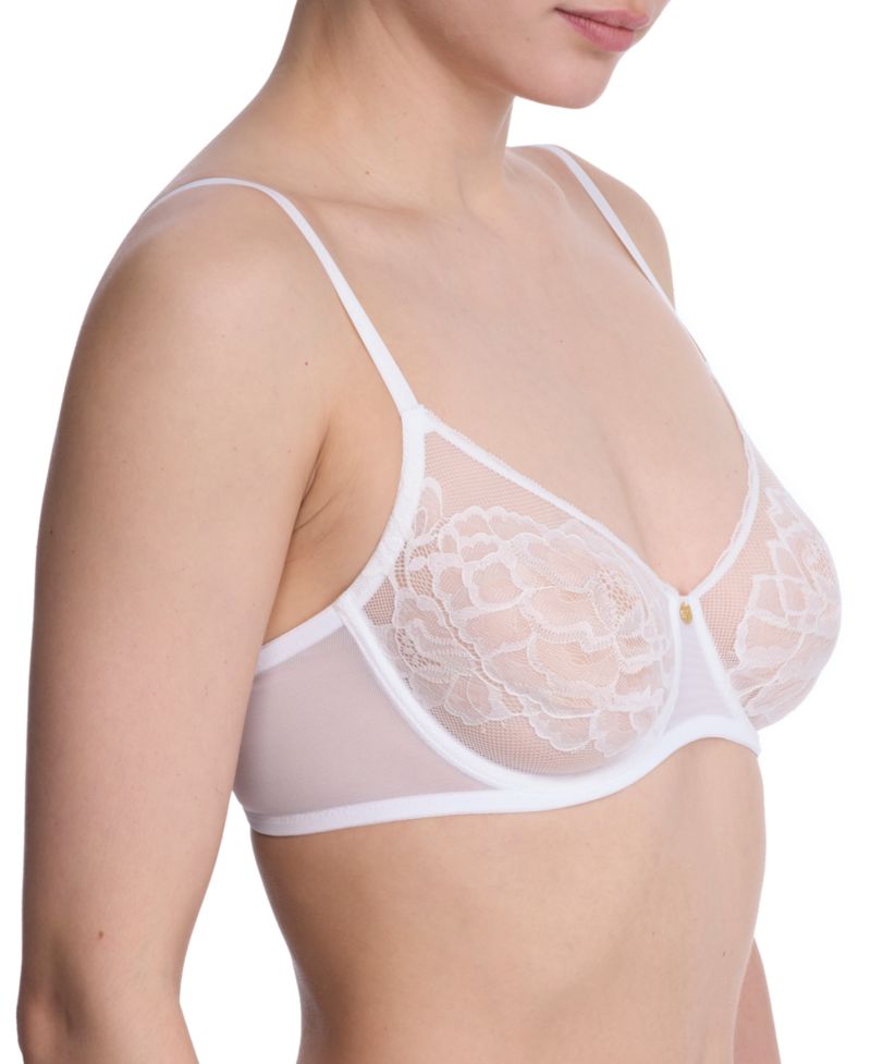 Women's Flora Lace Unlined Underwire Balconette Bra 714150