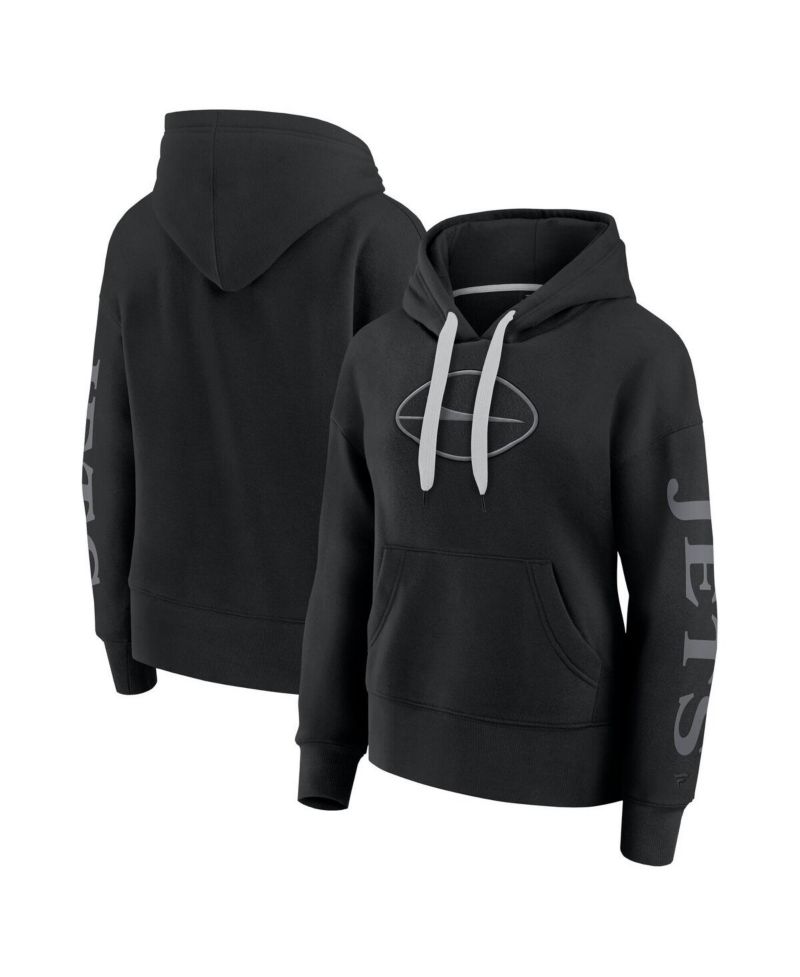 Women's Black New York Jets Elements Next Pullover Hoodie