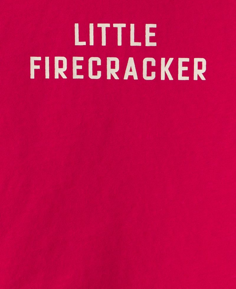 Baby Boys' or Girls' Little Firecracker Short-Sleeve Top and Shorts, 2-Piece Set